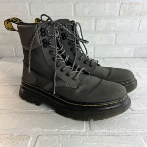 Dr.‎ Martens Tarik Boots Gray Lace Up Ankle Utility Combat Mens 8 Womens 9 Air